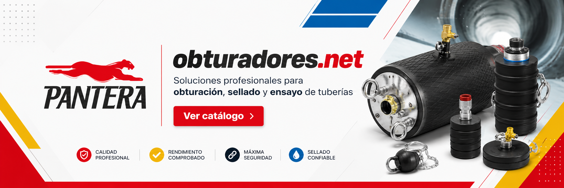 Obturadores.net - Soluciones profesionales para obturacion, sellado y ensayo de tuberias