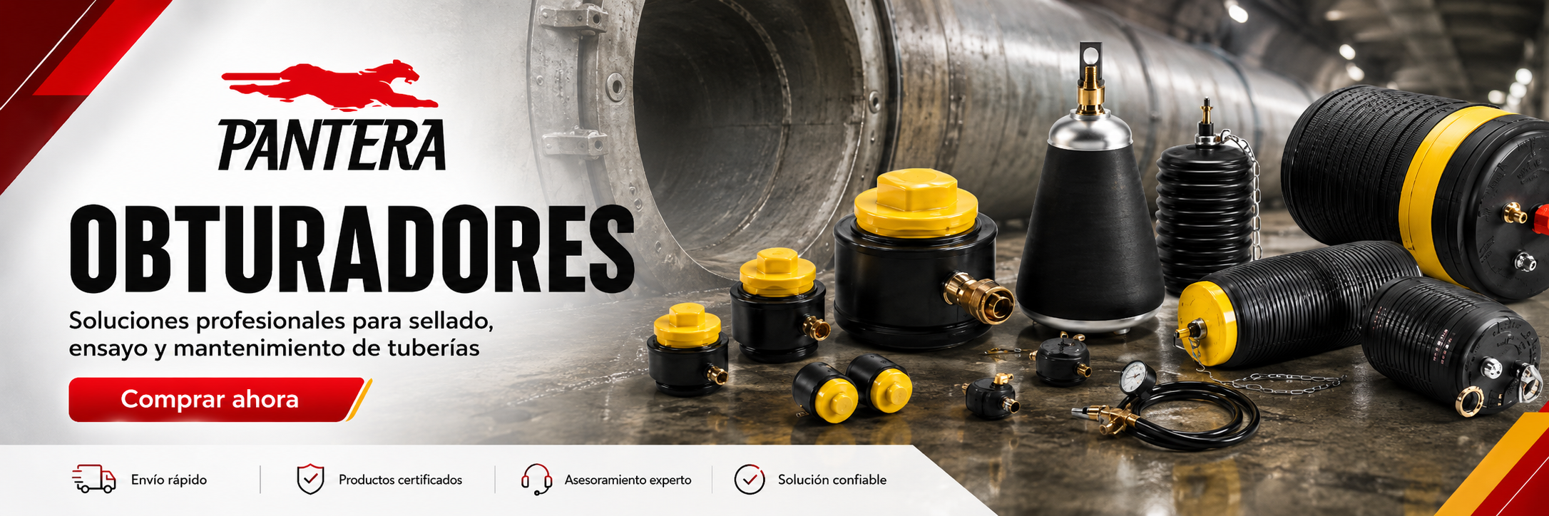 Suministros Pantera - Obturadores y accesorios